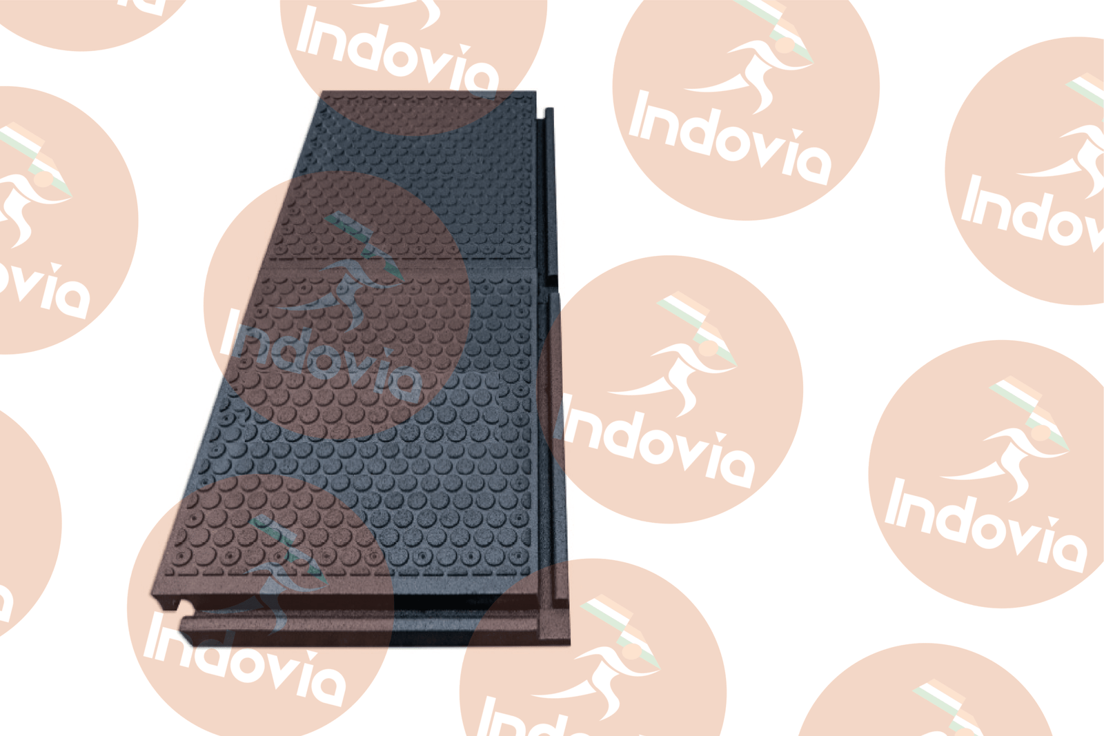 Interlocking walkway panel assembly demonstration