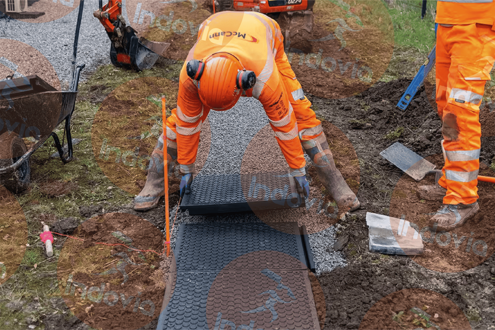 Walkway Panels modular construction system